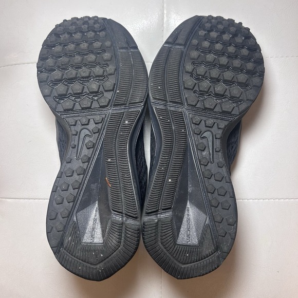 Nike Air Zoom Winflo 5 Women's 6 AA7414-002 Black With Running Trainers - Picture 6 of 8